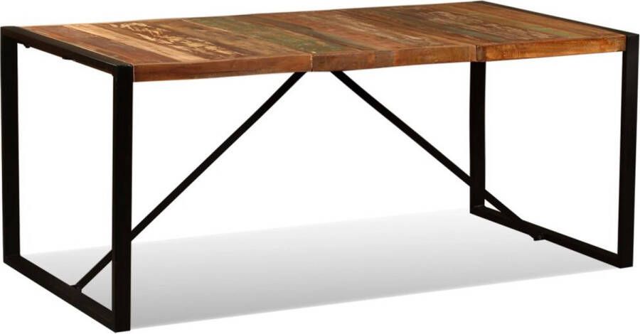 Medina Eettafel 180 cm massief gerecycled hout