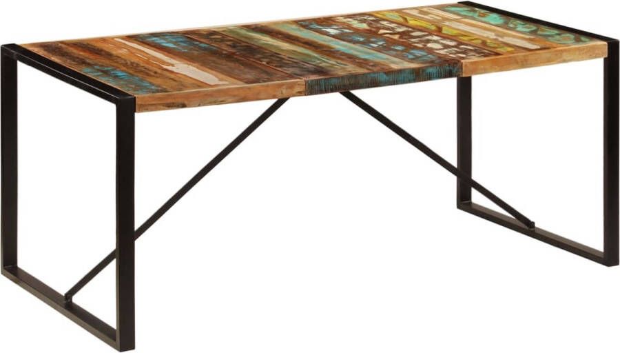 Medina Eettafel 180x90x75 cm massief gerecycled hout