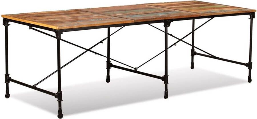 Medina Eettafel 240 cm massief gerecycled hout