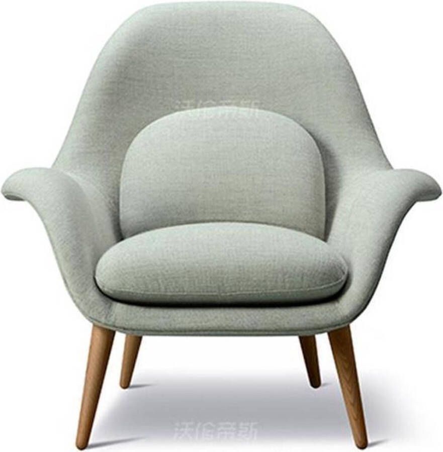 Medina Fauteuil Relaxstoel met voetenbank Velvet Kasjmier Blauw