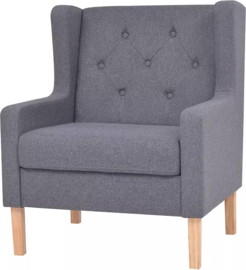 Medina Fauteuil stof grijs