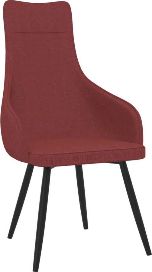 Medina Fauteuil stof wijnrood