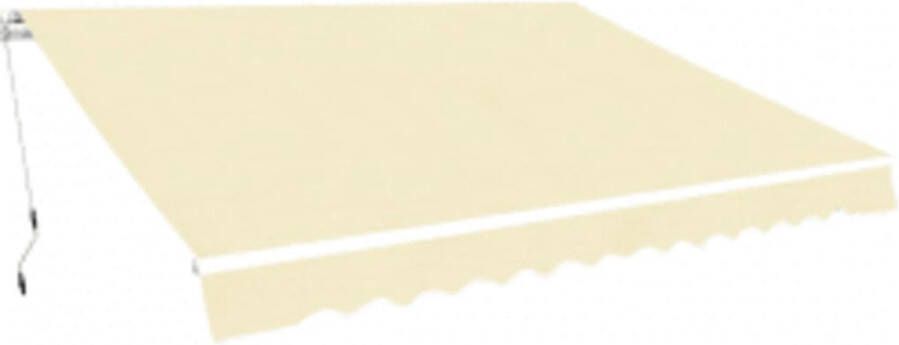 Medina Luifel handmatig uittrekbaar 600 cm crème
