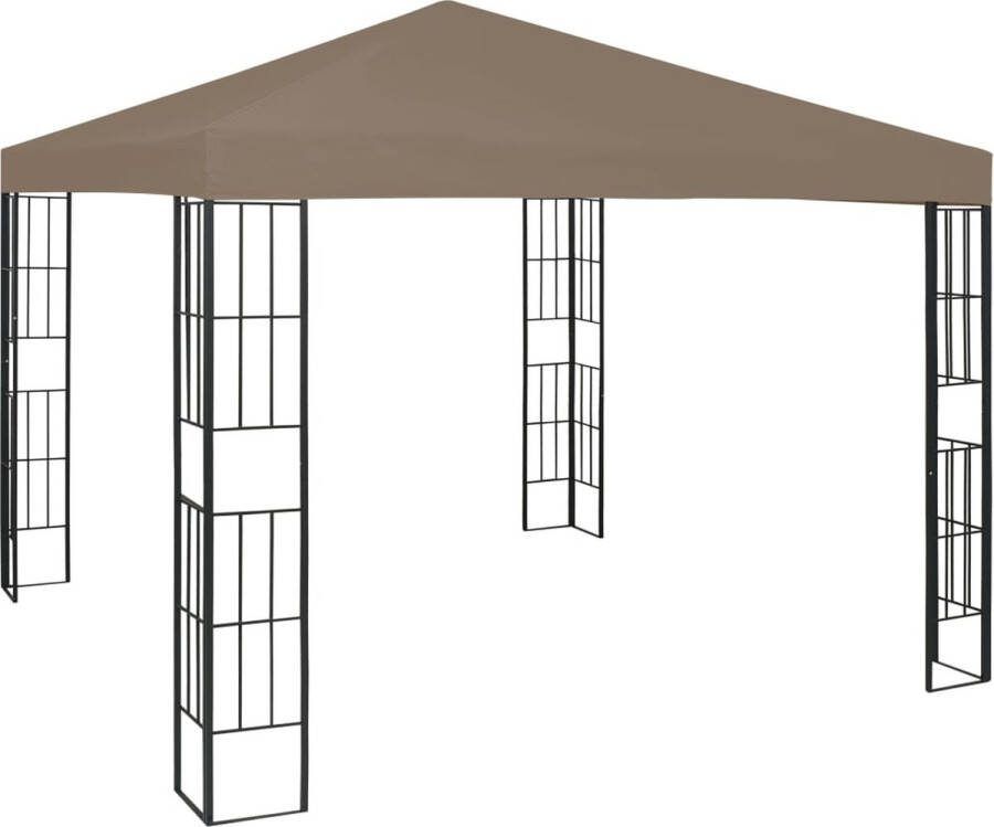 Medina Prieel 3x3 m taupe
