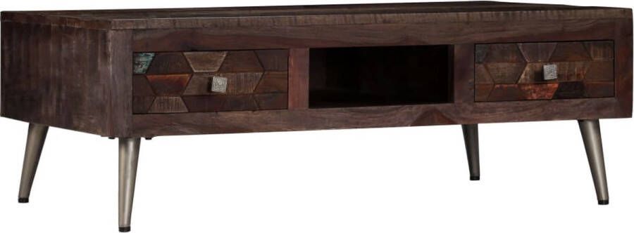 Medina Salontafel 100x60x35 cm massief gerecycled hout