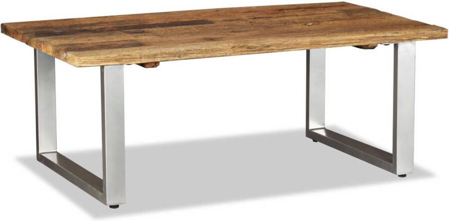 Medina Salontafel 100x60x38 cm massief gerecycled hout