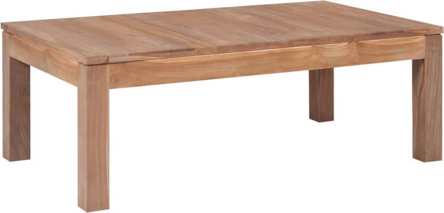 Medina Salontafel 110x60x40 cm teakhout met natuurlijke afwerking