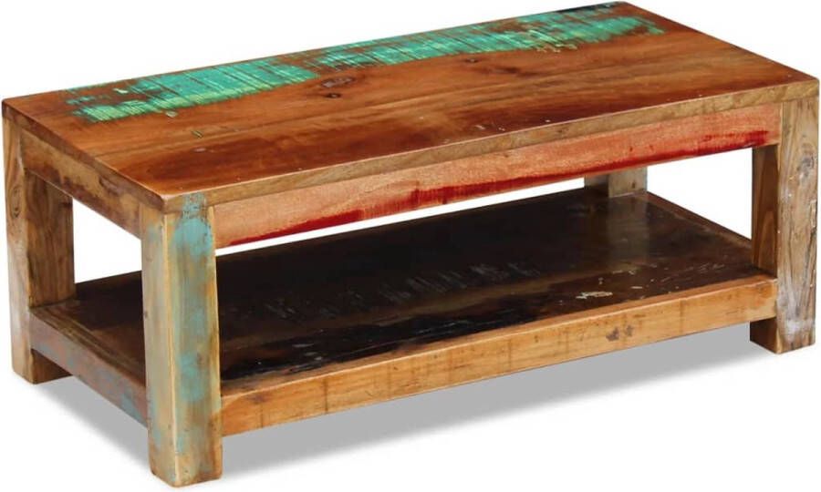 Medina Salontafel 90x45x35 cm massief gerecycled hout