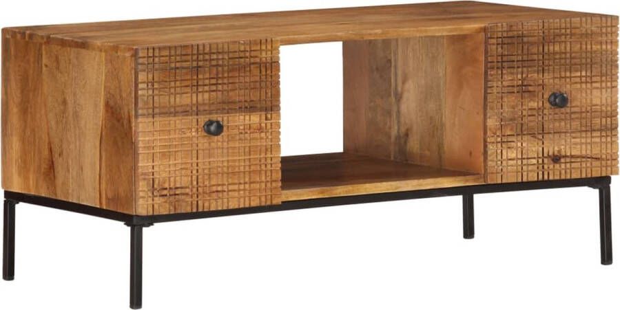 Medina Salontafel 90x45x40 cm massief mangohout