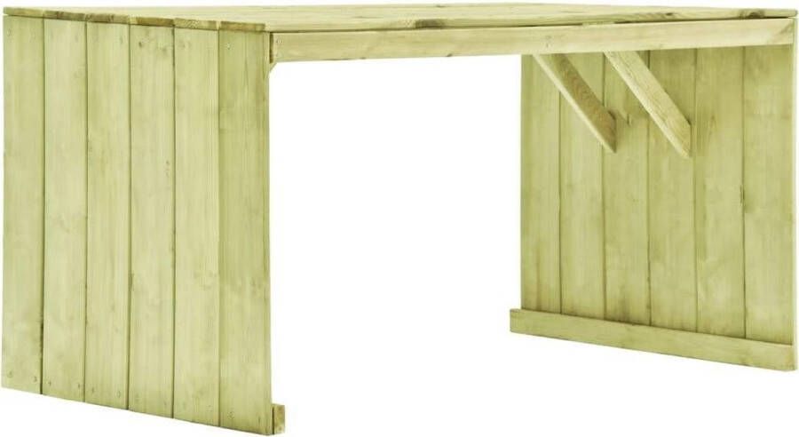 Medina Tuintafel 150x87x80 cm geïmpregneerd grenenhout