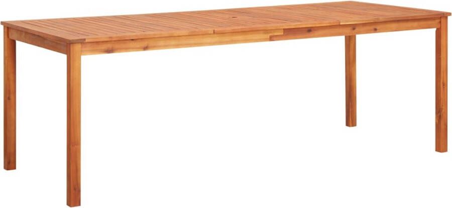 Medina Tuintafel 215x90x74 cm massief acaciahout