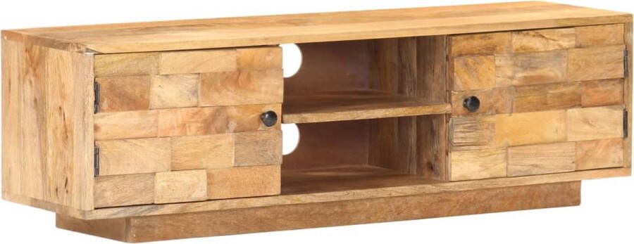 Medina Tv-meubel 116x30x35 cm massief mangohout