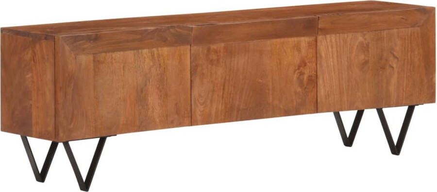 Medina Tv-meubel 140x30x45 cm massief mangohout