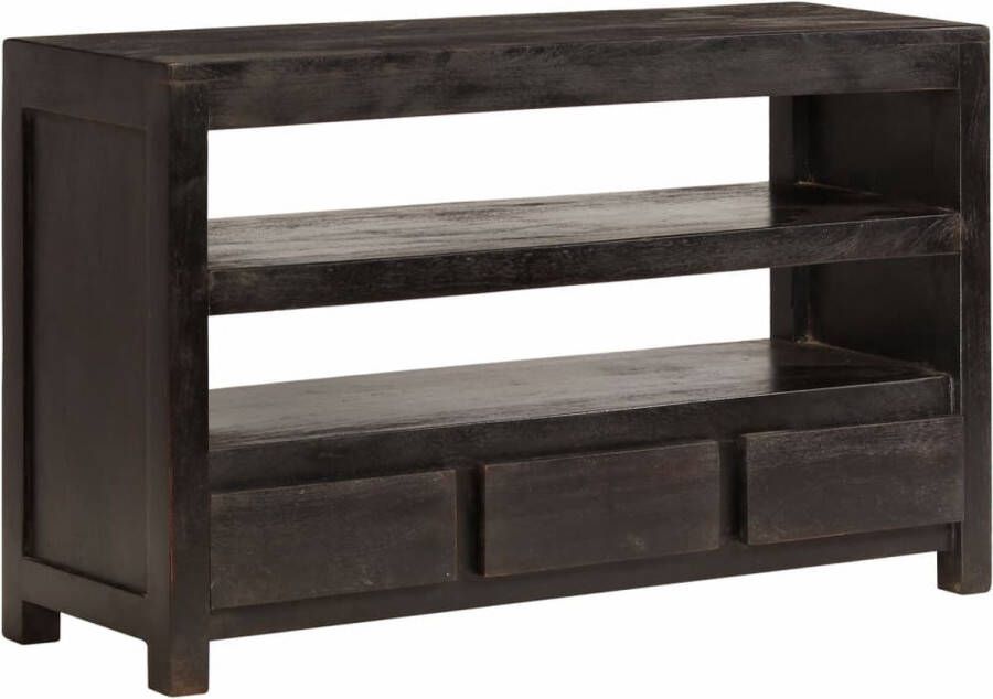 Medina Tv-meubel 90x30x55 cm massief acaciahout donkerbruin