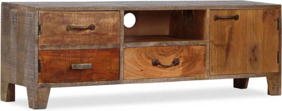 Medina Tv-meubel vintage 118x30x40 cm massief hout