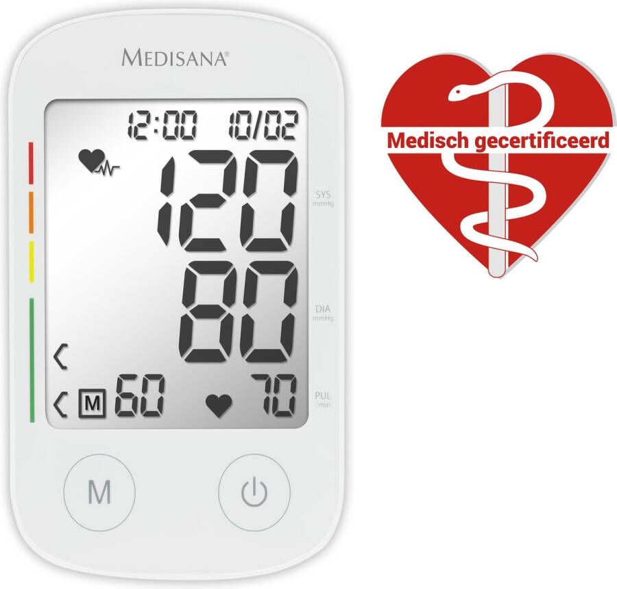 Medisana Bovenarm-bloeddrukmeter BU 535 Voice Spraakweergave in landstaal ter keuze