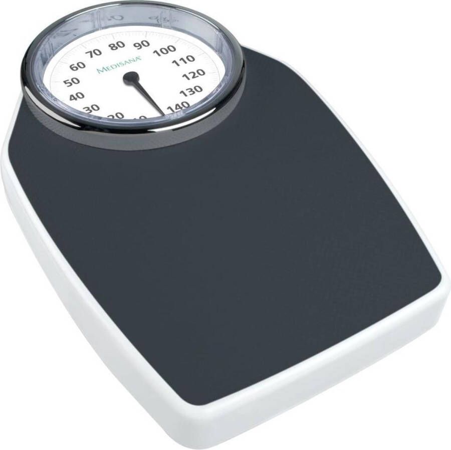 Medisana Personenweegschaal PSD 40461 Retrodesign batterijvrij mechanische functie analoge volledige zicht