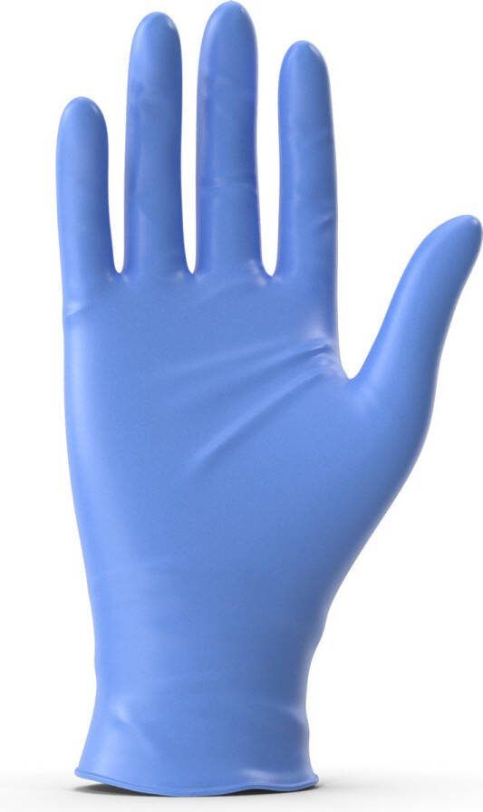 Medizay Wegwerp Handschoenen Nitril 100 stuks Blauw Poedervrij Latex vrij Maat L
