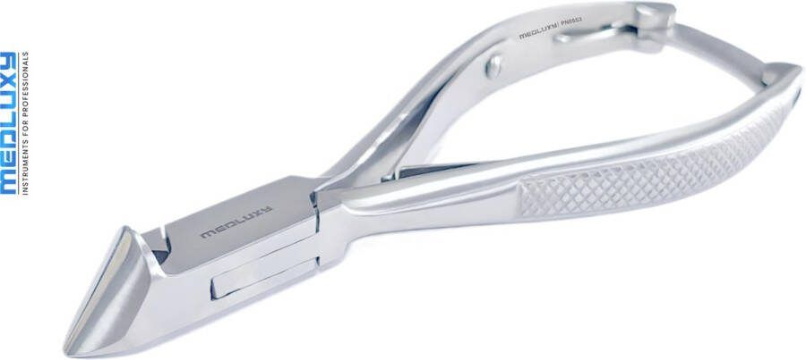 MEDLUXY Diabetes Nageltang Koptang Rond 'Full Moon' Afgeronde Punten 14 cm 21 mm (diabetisch Kopknipper Dwarssnittang Nagelknipper) [PN0553]