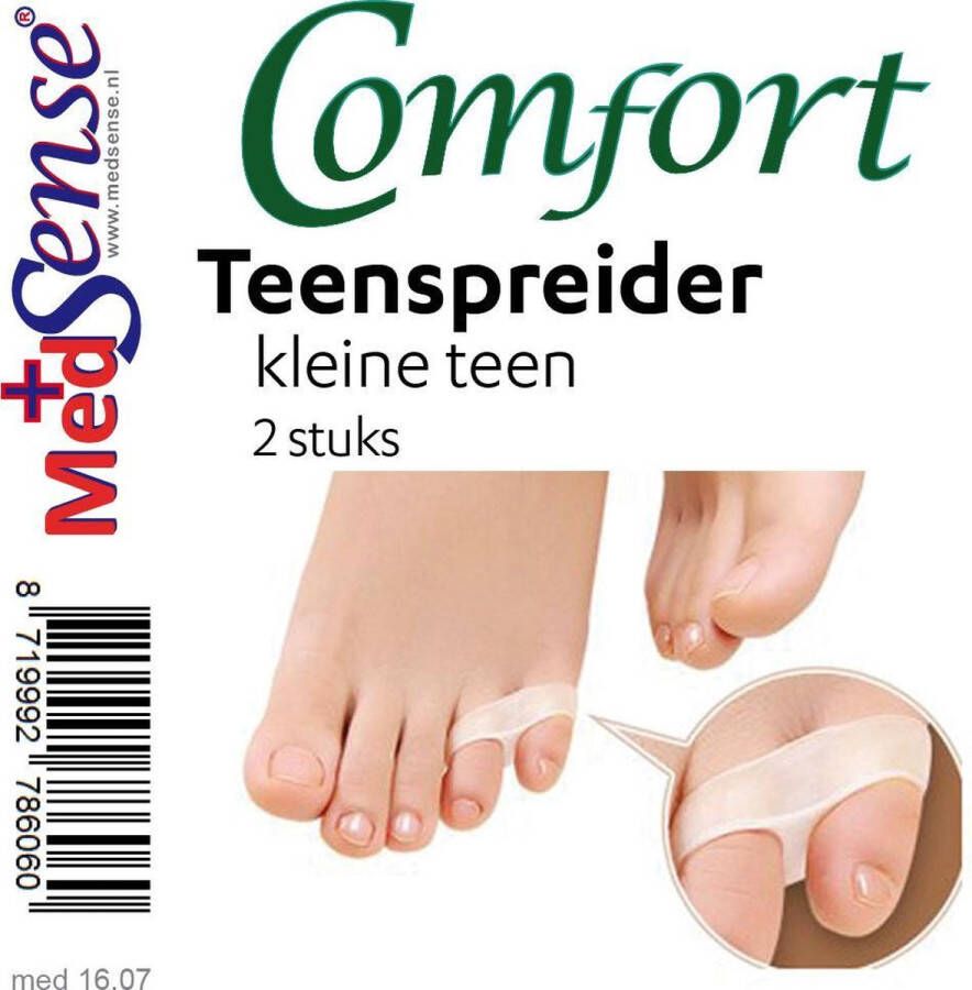 Medsense Comfort teenspreider kleine teen- 2 st