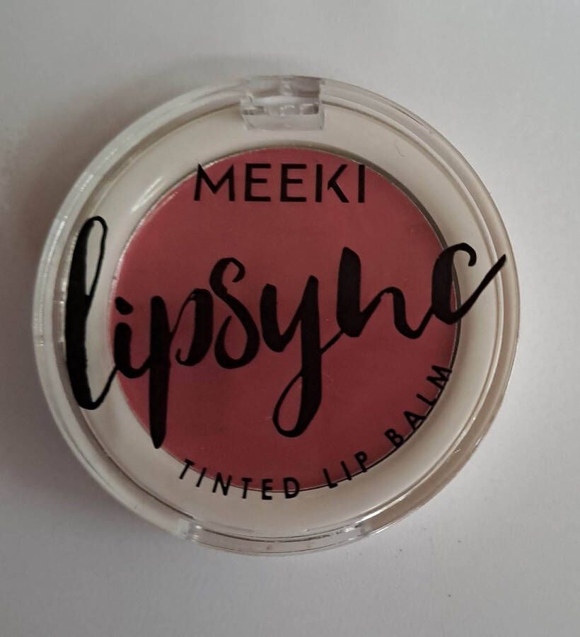 Meeki Lipsync tinted lip balm 380 Vintage Rose