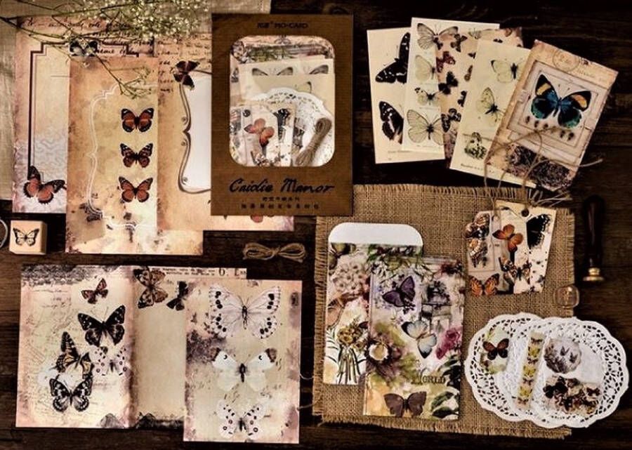 Meer Leuks Journaling Papier Set Caidie Manor Prachtige set voor o.a. bulletjournal scrapbooking en kaarten maken