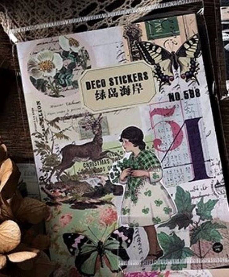 Meer Leuks Stickerboek Deco Stickers 4 Stickers voor o.a. bulletjournal scrapbooking en kaarten maken