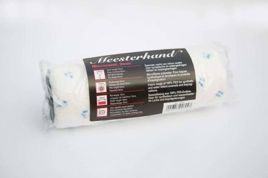 Meesterhand Microvezel Verfroller 12cm