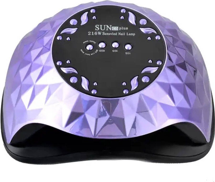 MEGA BEAUTY SHOP UV LED lamp 216watt (shiny paars) nageldroger nagelstyliste nagelen