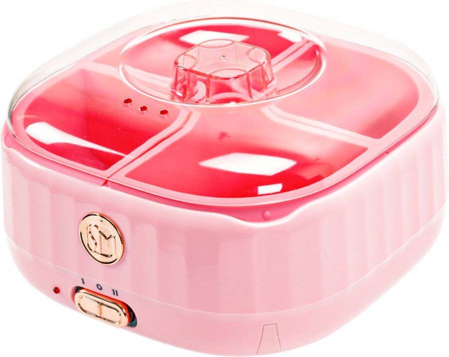 MEGA BEAUTY SHOP Wax apparaat PRO 100W Licht roze wax apparaat Ontharingswax Heater Body wax
