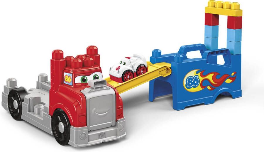 Mega Bloks Bouw & Race Truck Speelgoedtruck