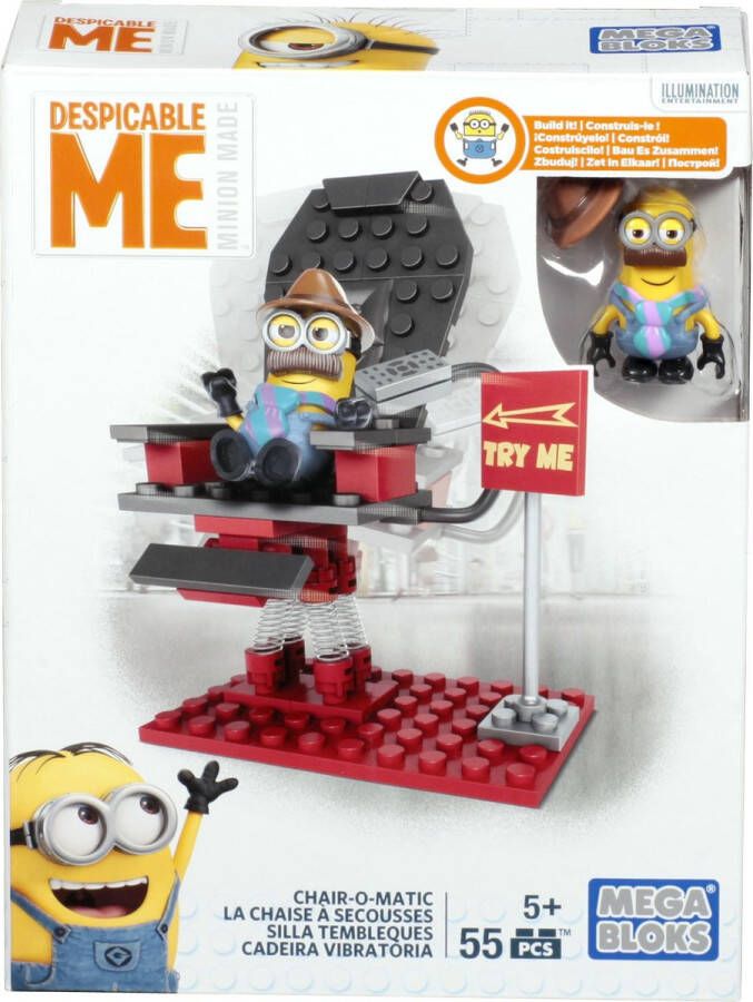 Mega Bloks Despicable Me Minions Chair O Matic Constructiespeelgoed