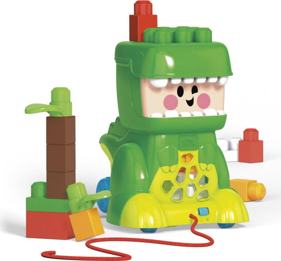 Mega Bloks Bouwspel met blokken Megablocks Jammy Stackers T-Rex