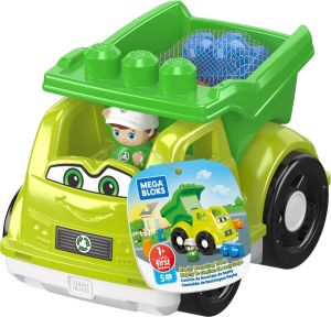Mega Bloks Raphy's Recyclingwagen Blokken Bouwset Speelgoedauto