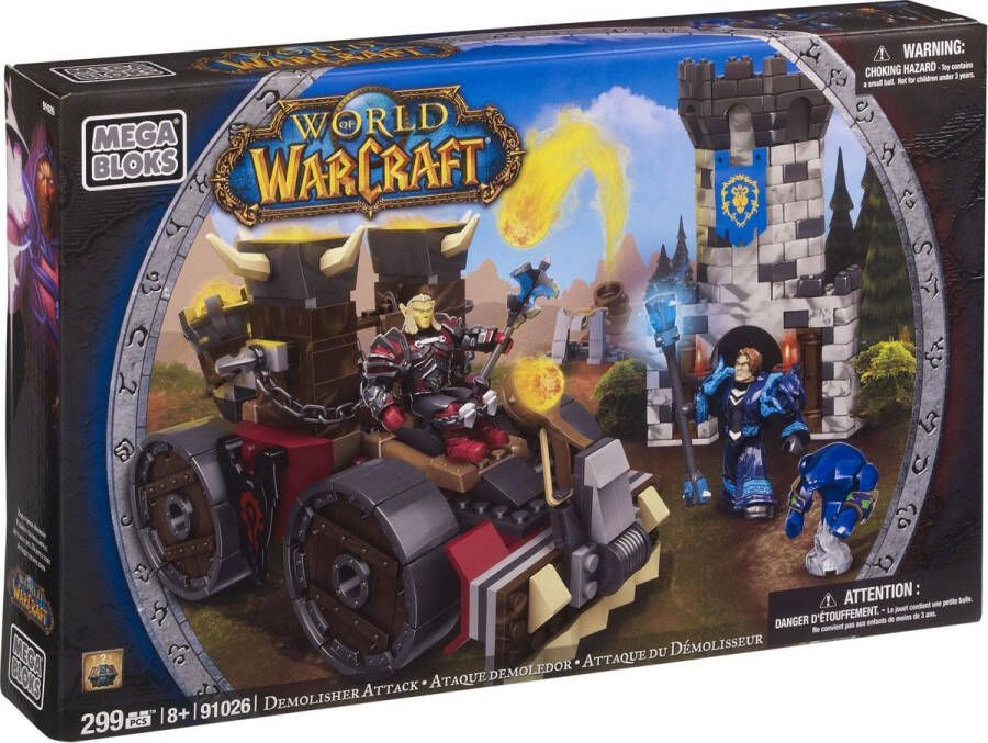 Mega Bloks World Of Warcraft Demolisher Attack Constructiespeelgoed