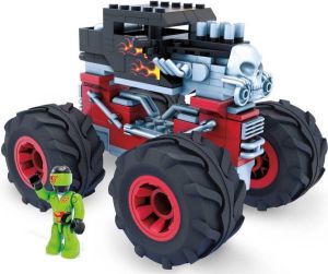 Mega Construx Hot Wheels Monster Truck Bone Shaker bouwset 194 bouwstenen
