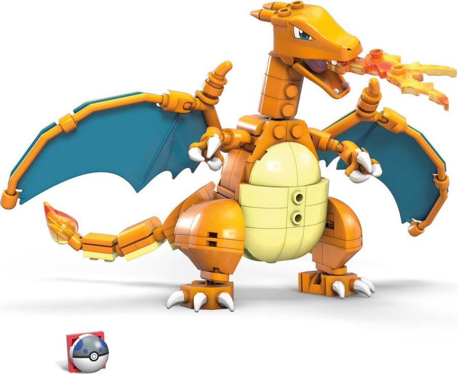 Mega Construx Pokémon Charizard bouwset 222 bouwstenen