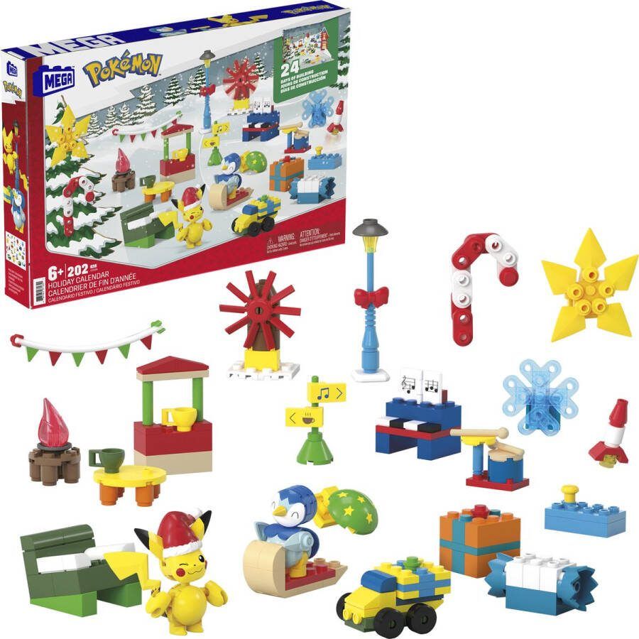 Mega Pokémon Advent Kalender Constructiespeelgoed