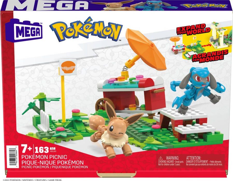 No brand Pokémon Mega Construx Bouwset Poke Puff Picnic