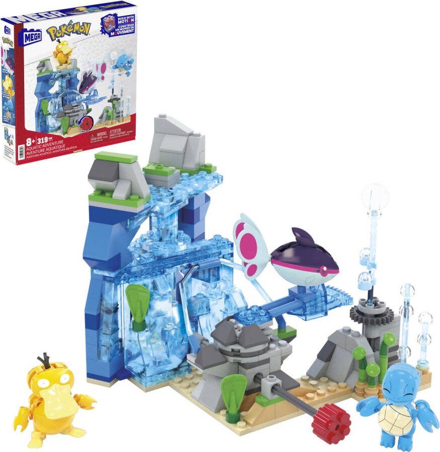 Mega Pokémon Wateravontuur Constructiespeelgoed
