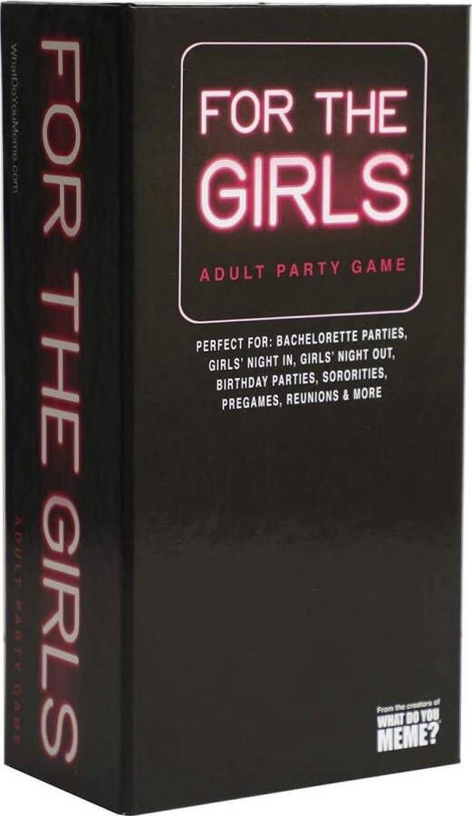 Megableu For The Girls English version Kaartspel Spelletjes voor Volwassenen Partyspel