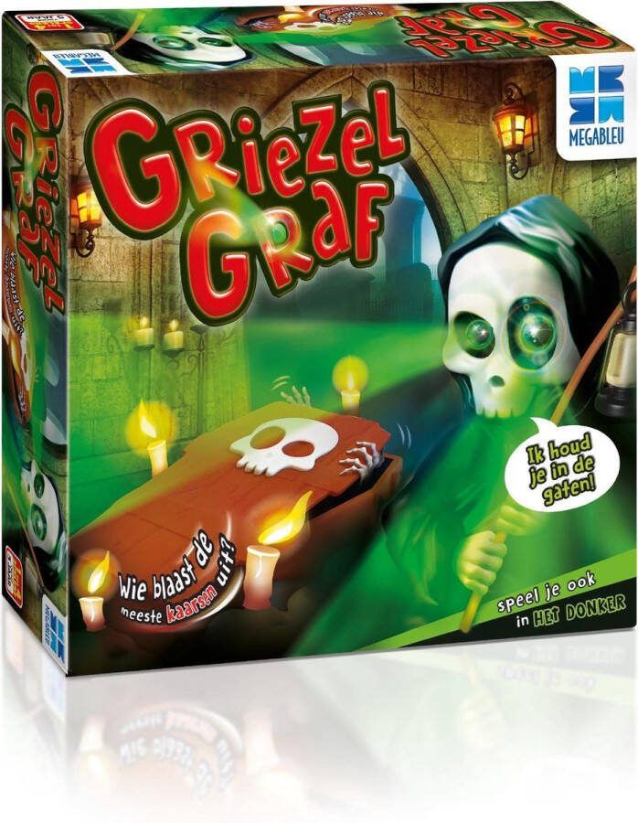 Megableu Griezelgraf Actiespel Spelletjes voor Kinderen Met Bewegingsdetector