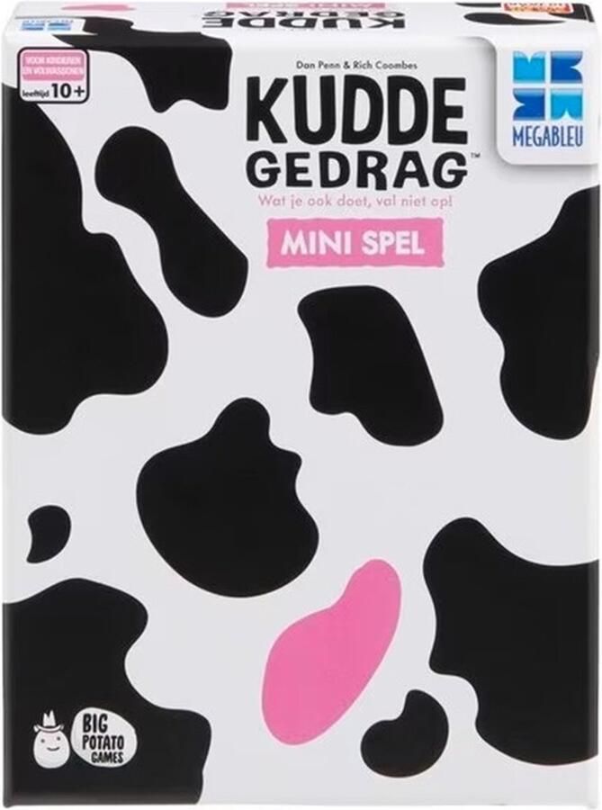 Megableu Kuddegedrag Party game Spelletjes voor volwassenen Probeer te denken zoals de kudde Gezelschapspel voor vrienden en familie Hoe beter je elkaar kent hoe beter je zal scoren