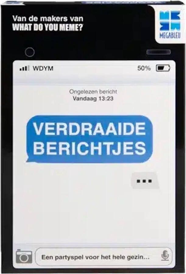 Megableu Verdraaide Berichtjes spel partyspel voor hele gezin