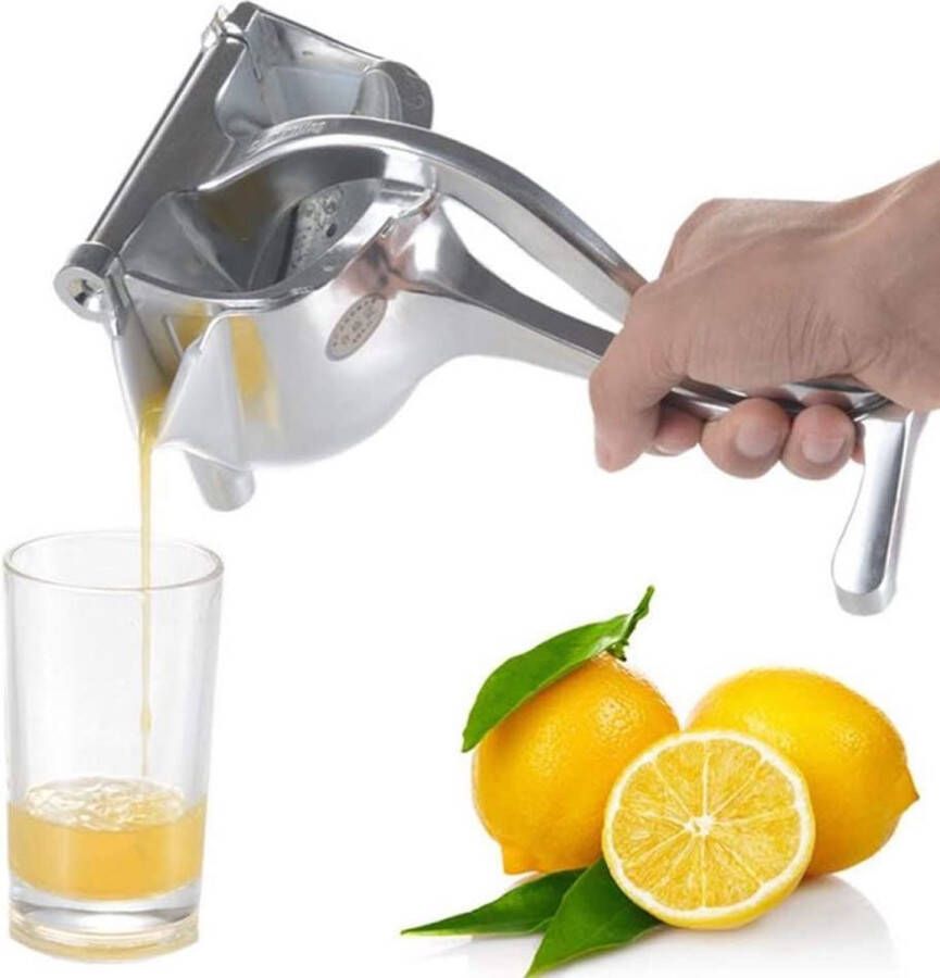 Megatopper EasyJuice Handmatige Vruchten Pers Ideaal voor Citrusvruchten Meloen Granaatappel en meer Maak gemakkelijk verse sappen met deze fruitpers Sinaasappelpers Citruspers en Meloenpers