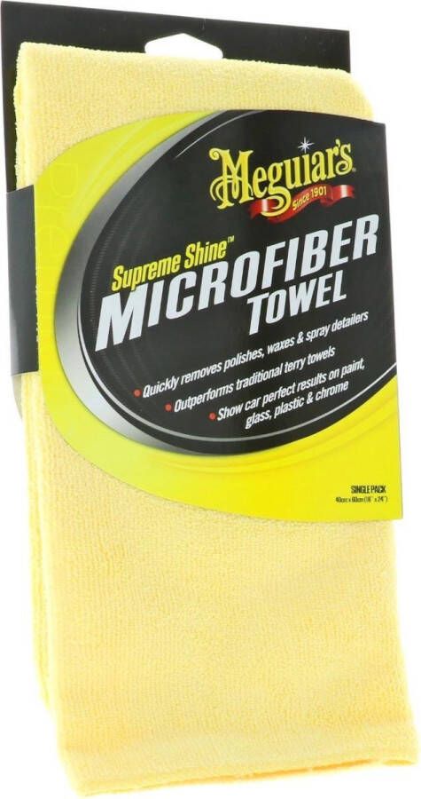 Meguiars X2010 Supreme Shine Microfiber Towel Microvezeldoek