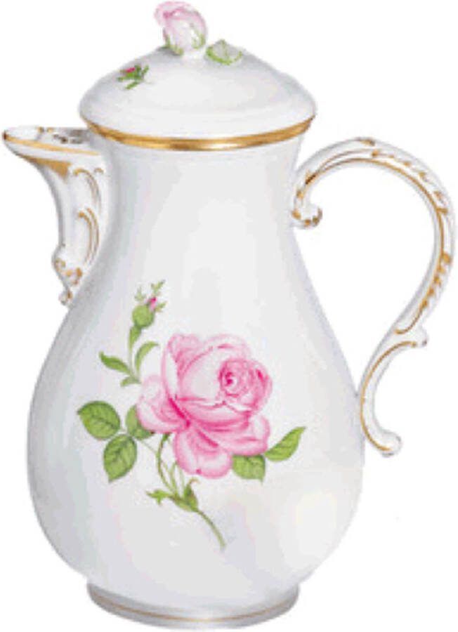 Meissen Koffiepot Roos