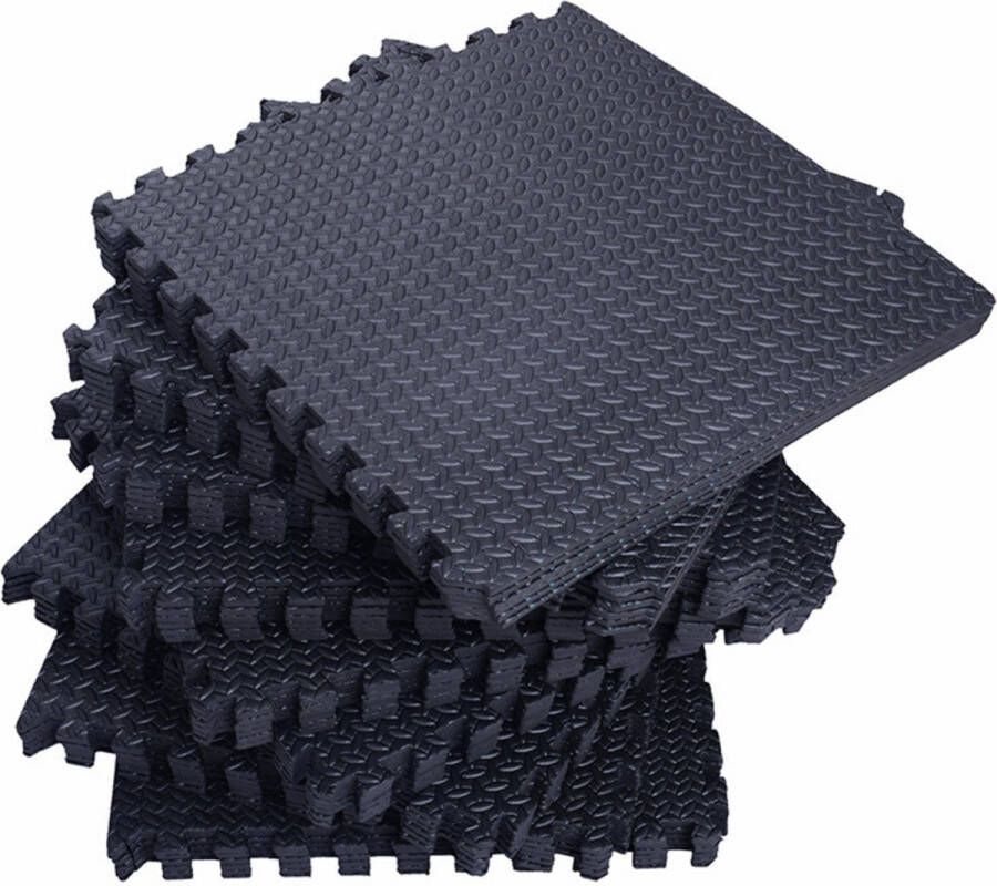 MeKo Zwembadtegels Grijs 40x40 CM 6 Stuks Grondzeil Zwembad Ondertegels Zwembad + - 1m²