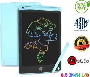 MeLie LCD Tekentablet 8.5 Inch Schrijftablet Tekenbord Voor Kinderen Interactief Speelgoed Cadeau Blauw