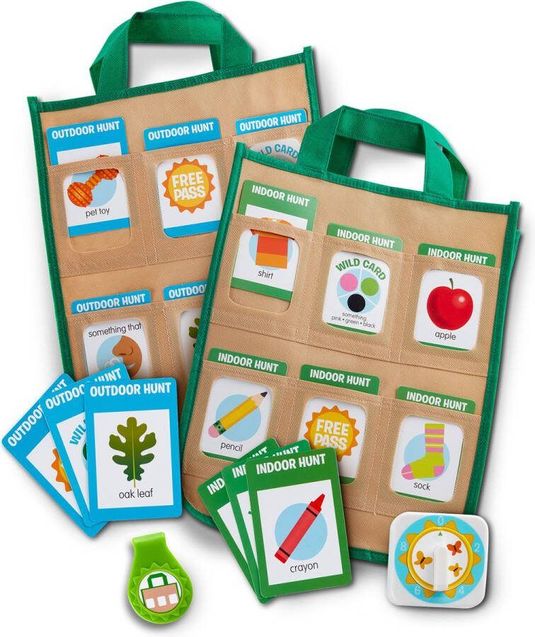 Melissa & Doug Speelset Let's Explore Scavenger Hunt Play 86-delig
